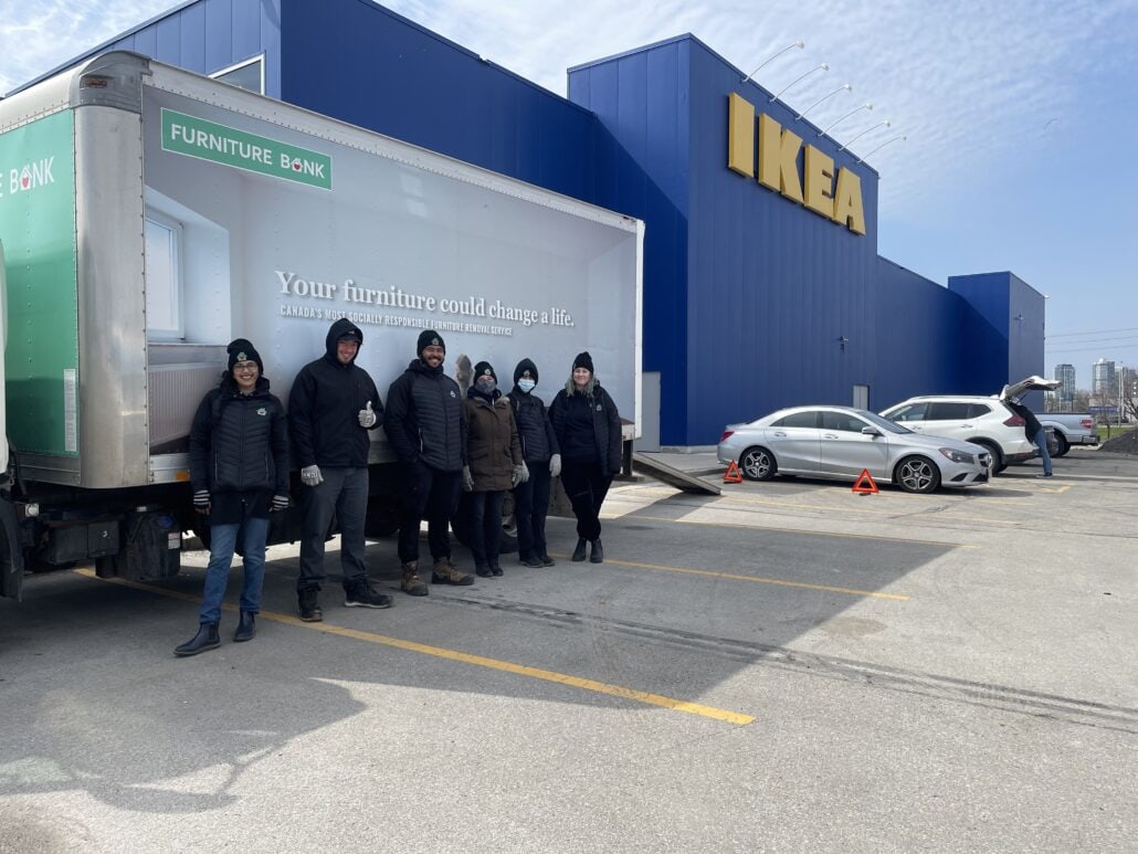 Explore the transformative impact of Furniture Bank's corporate partnerships, shaping homes and changing lives. Join us in fostering positive change through strategic collaborations and corporate social responsibility - like Furniture Bank with IKEA.